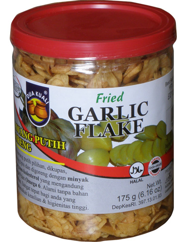 DUA KUALI Bawang Putih Goreng